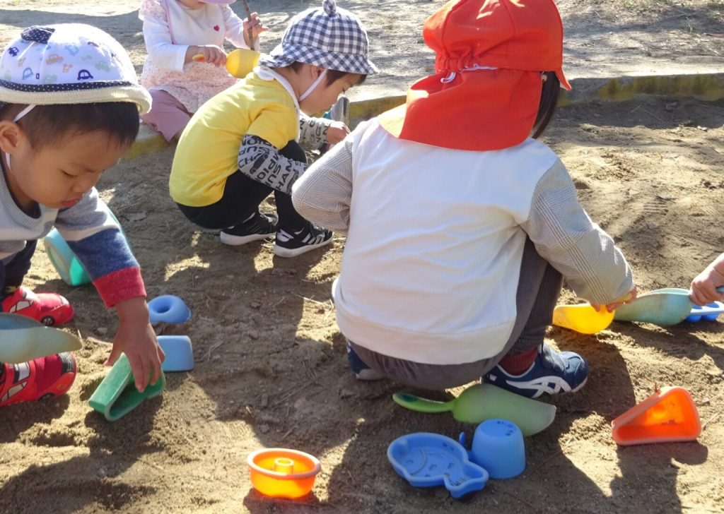 今日も元気に外遊び！