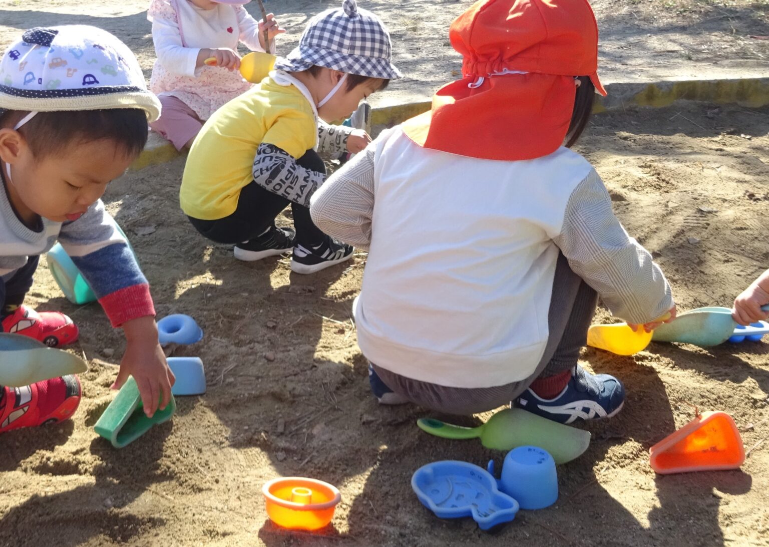 今日も元気に外遊び！