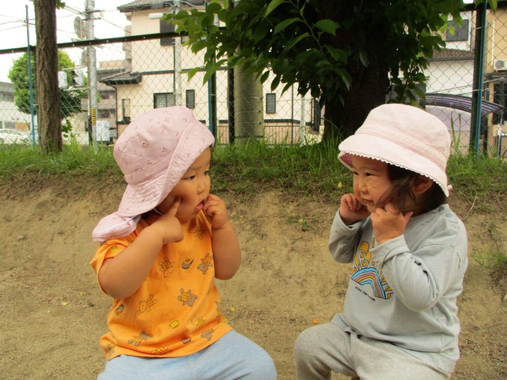 保育園で楽しく過ごしているよ♪