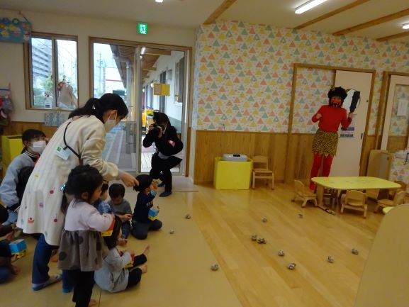 豆まきしたよ！