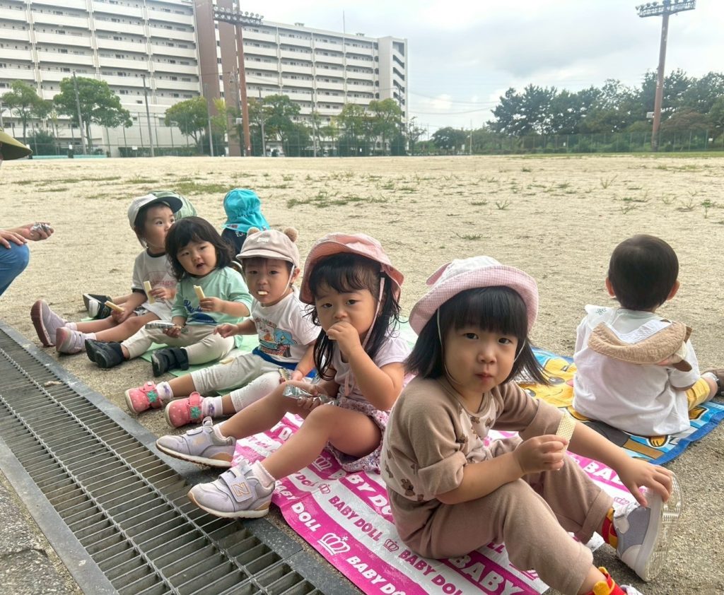 ピクニックや日常の公園遊び
