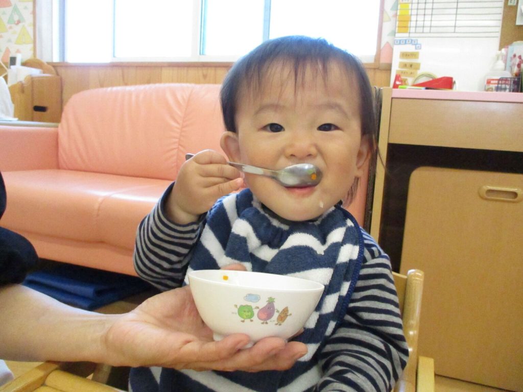 スプーンに挑戦🥄🐥