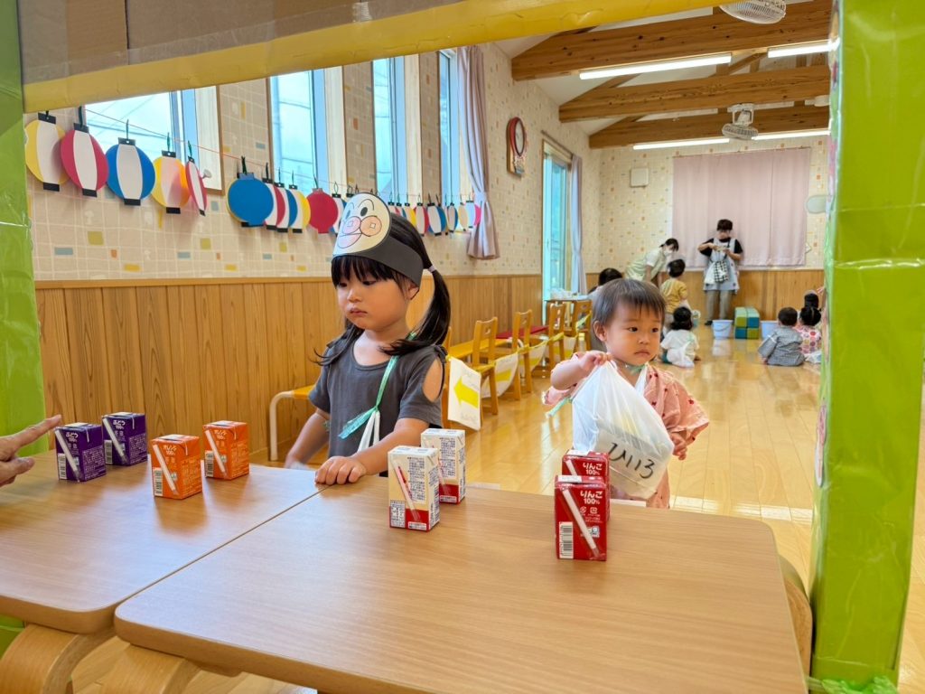 楽しかったね！　夏まつり　お店屋さんごっこ2