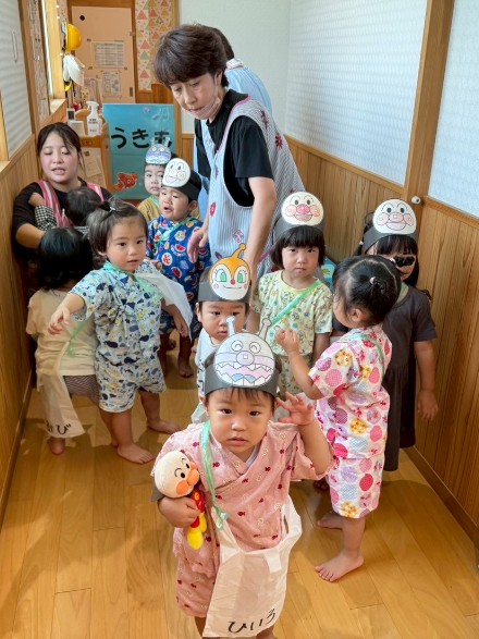 楽しかったね！　夏まつり　お店屋さんごっこ